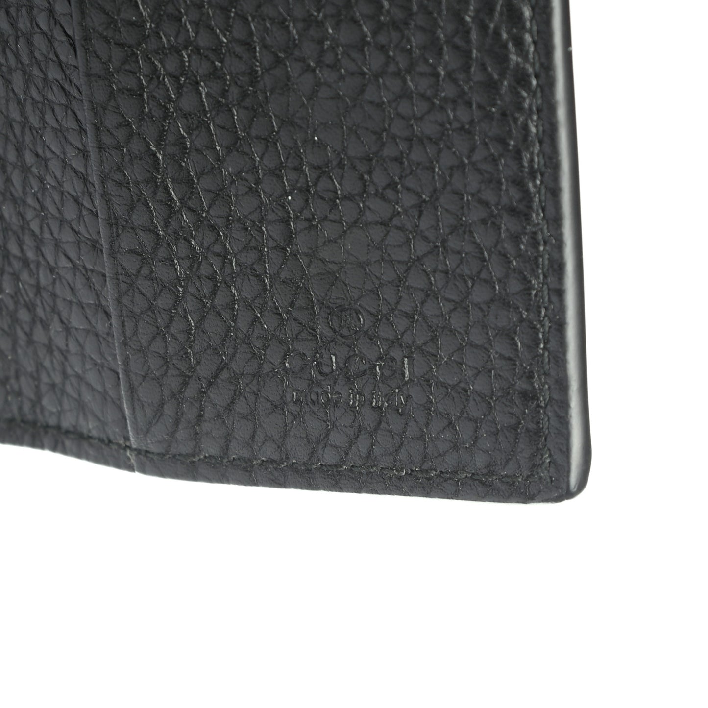 Pebbled Calfskin Dorian 6 Key Holder Case Black