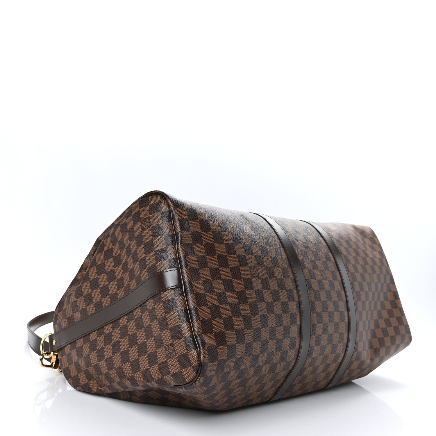 Louis Vuitton Damier Ebene Keepall Bandouliere 55 4 of 10