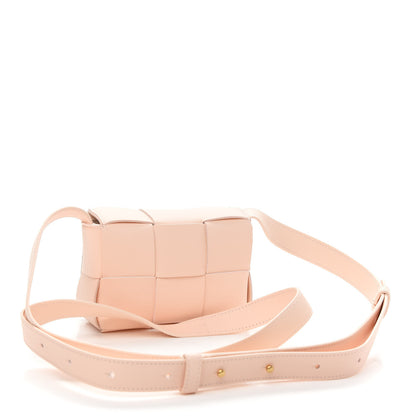 Bottega Veneta Lambskin Maxi Intreccio Candy Cassette Crossbody Bag Melon Washed 3 of 8