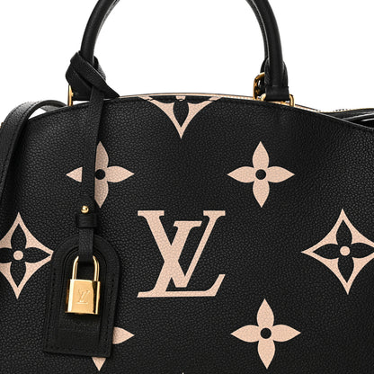 Louis Vuitton Empreinte Monogram Giant Petit Palais Black Beige 7 of 9