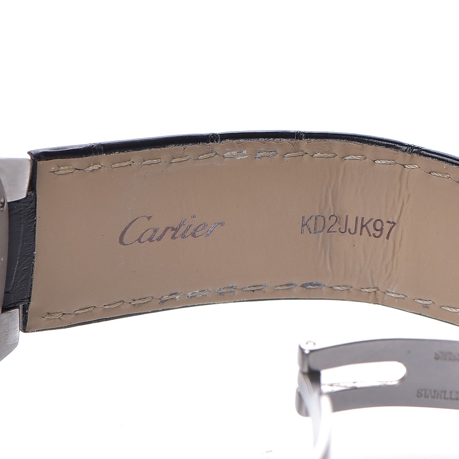 Cartier Stainless Steel Alligator 42mm Ballon Bleu De Cartier Automatic Watch 6 of 9
