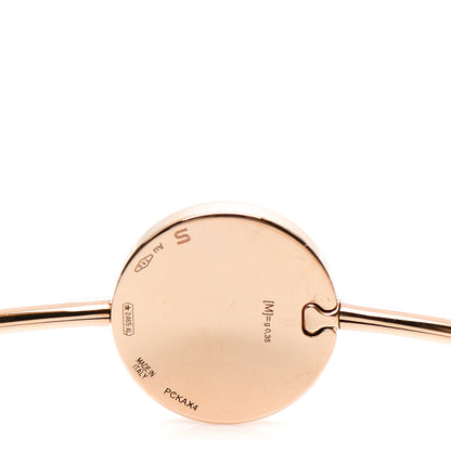 Bulgari 18K Rose Gold Malachite BVLGARI BVLGARI Bangle Bracelet S 3 of 4