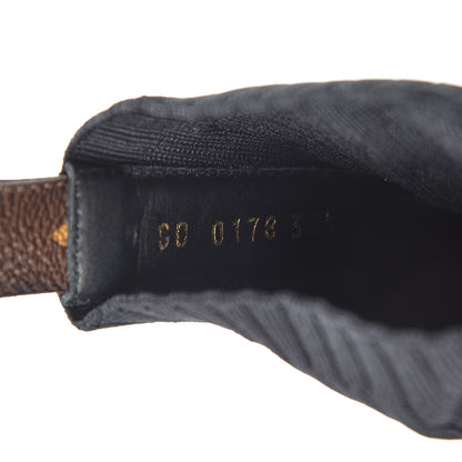 Louis Vuitton Stretch Fabric LV Black Heart Sock Sneaker 38.5 Black 9 of 9
