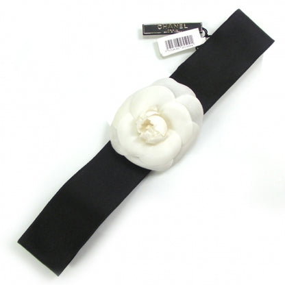 Chanel Camellia Hair Band Black 1 of 4