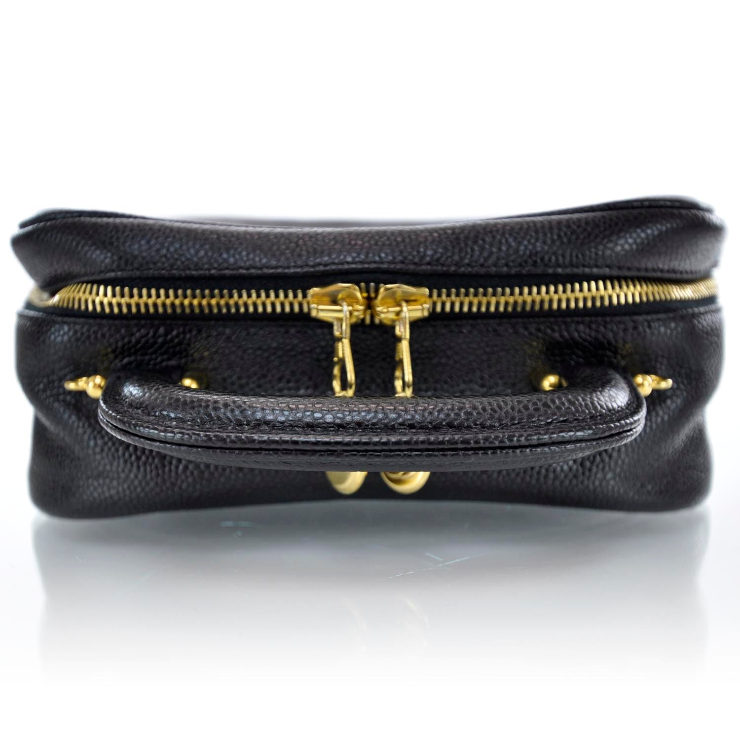 Chanel Caviar Jewelry Travel Case Black 3 of 11