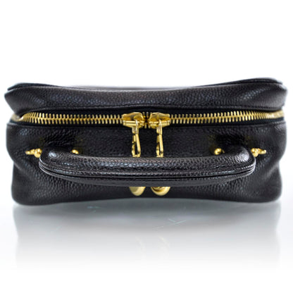 Chanel Caviar Jewelry Travel Case Black 3 of 11