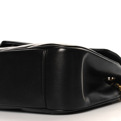Saint Laurent Lambskin Chevron Quilted Medium Loulou Black 11 of 11