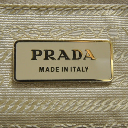 Prada Canvas Jacquard Chain Shoulder Bag 8 of 11