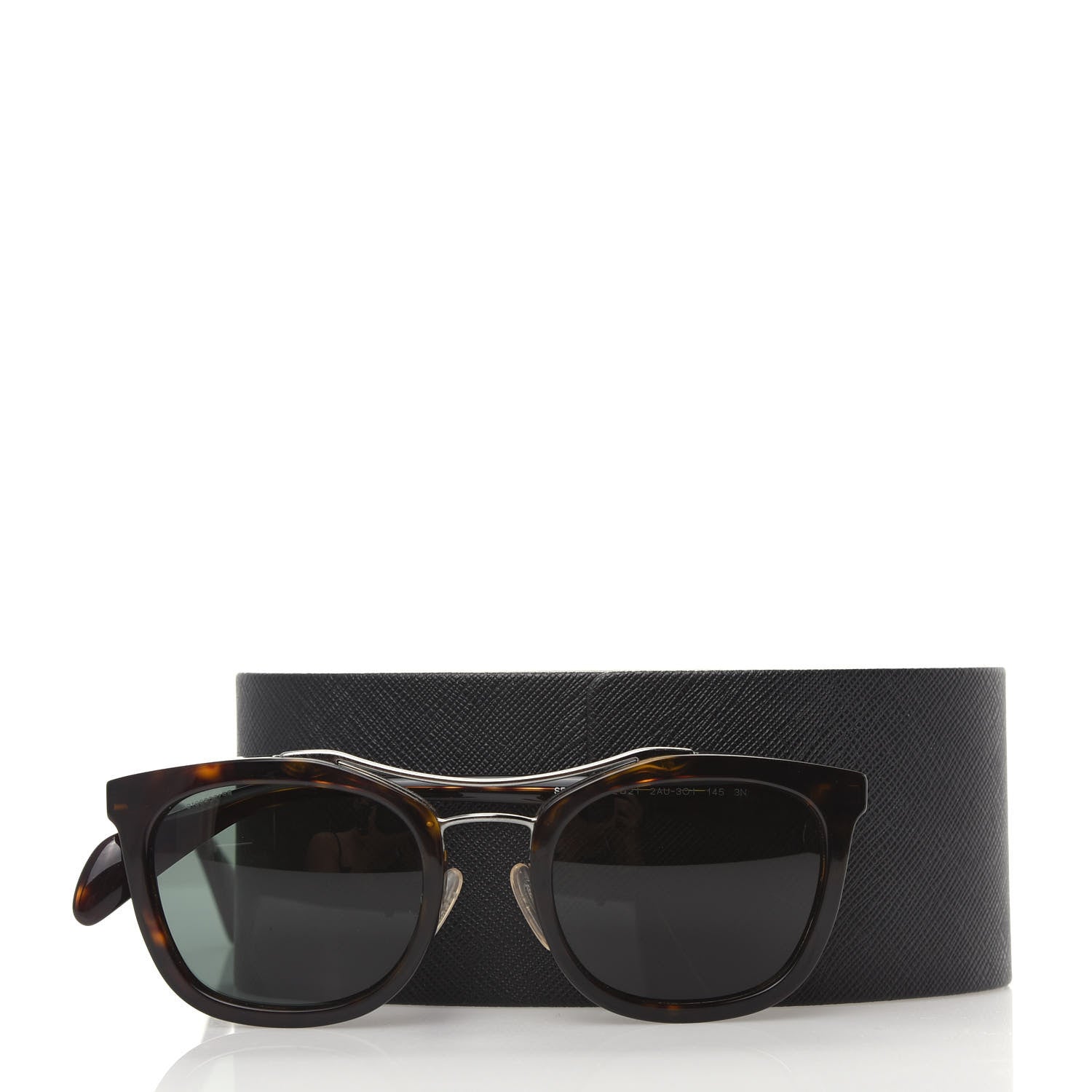Prada Society Sunglasses SPR 17Q Havana 8 of 8