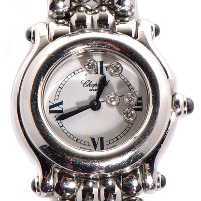 Chopard Stainless Steel 5 Diamond 26mm Happy Sport Quartz Watch 4 of 7