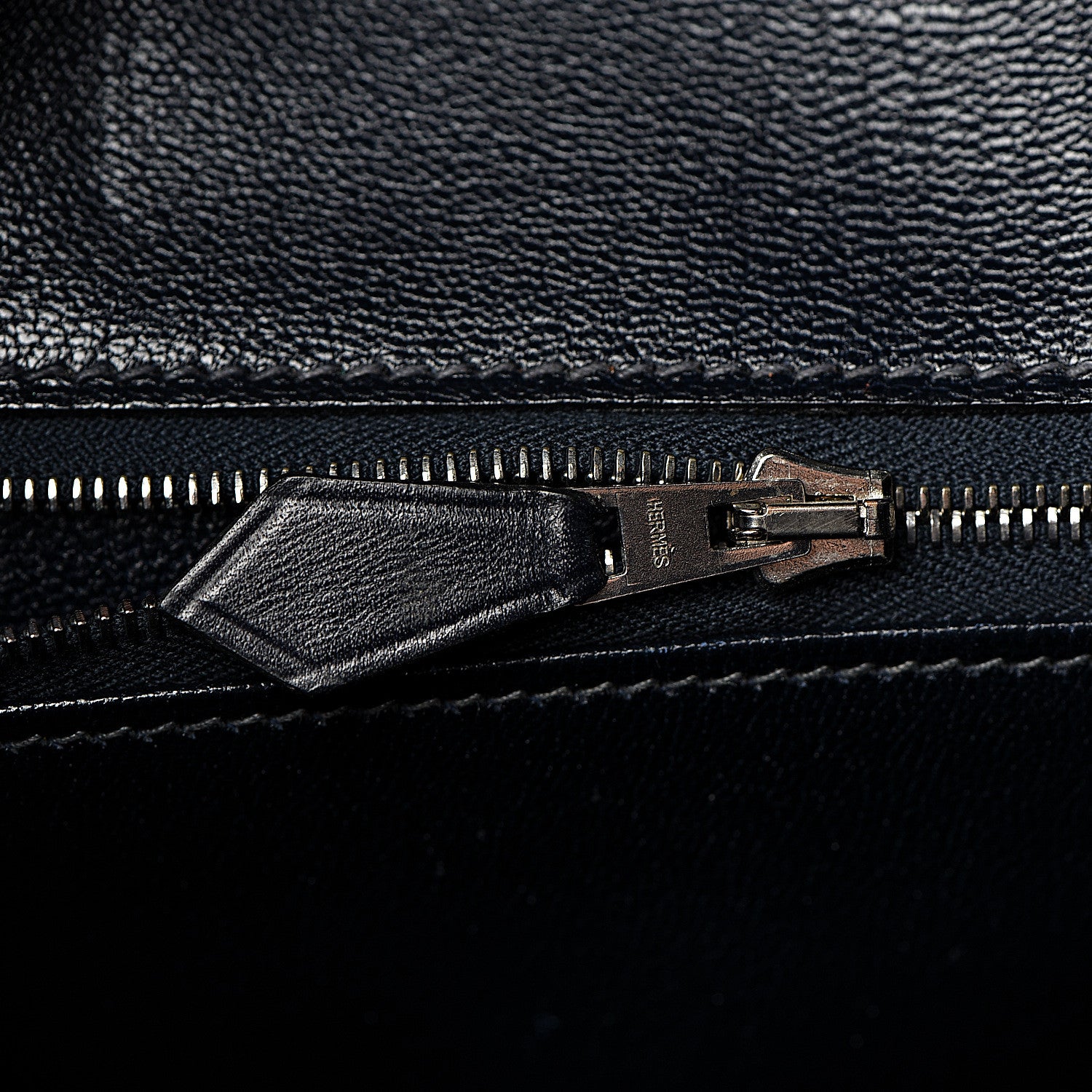 Hermes Box Birkin 35 Black Bleu Marine 33 of 42