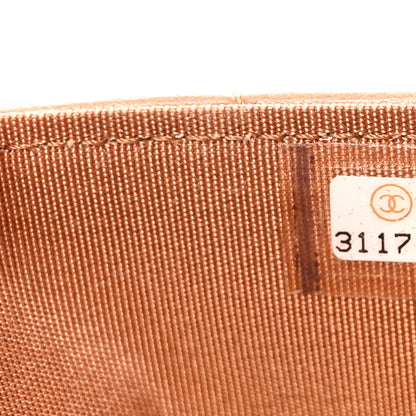 Chanel Lambskin Quilted Chanel 19 Wallet On Chain WOC Brown 8 of 12