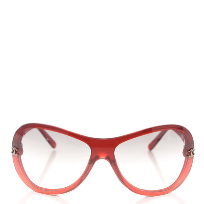 Chanel CC Logo Sunglasses 5066 Red 2 of 7