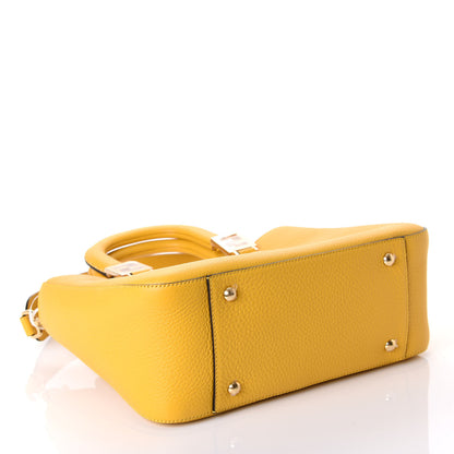 Fendi Cuoio Romano Selleria Small FF Tote Sunflower 7 of 10