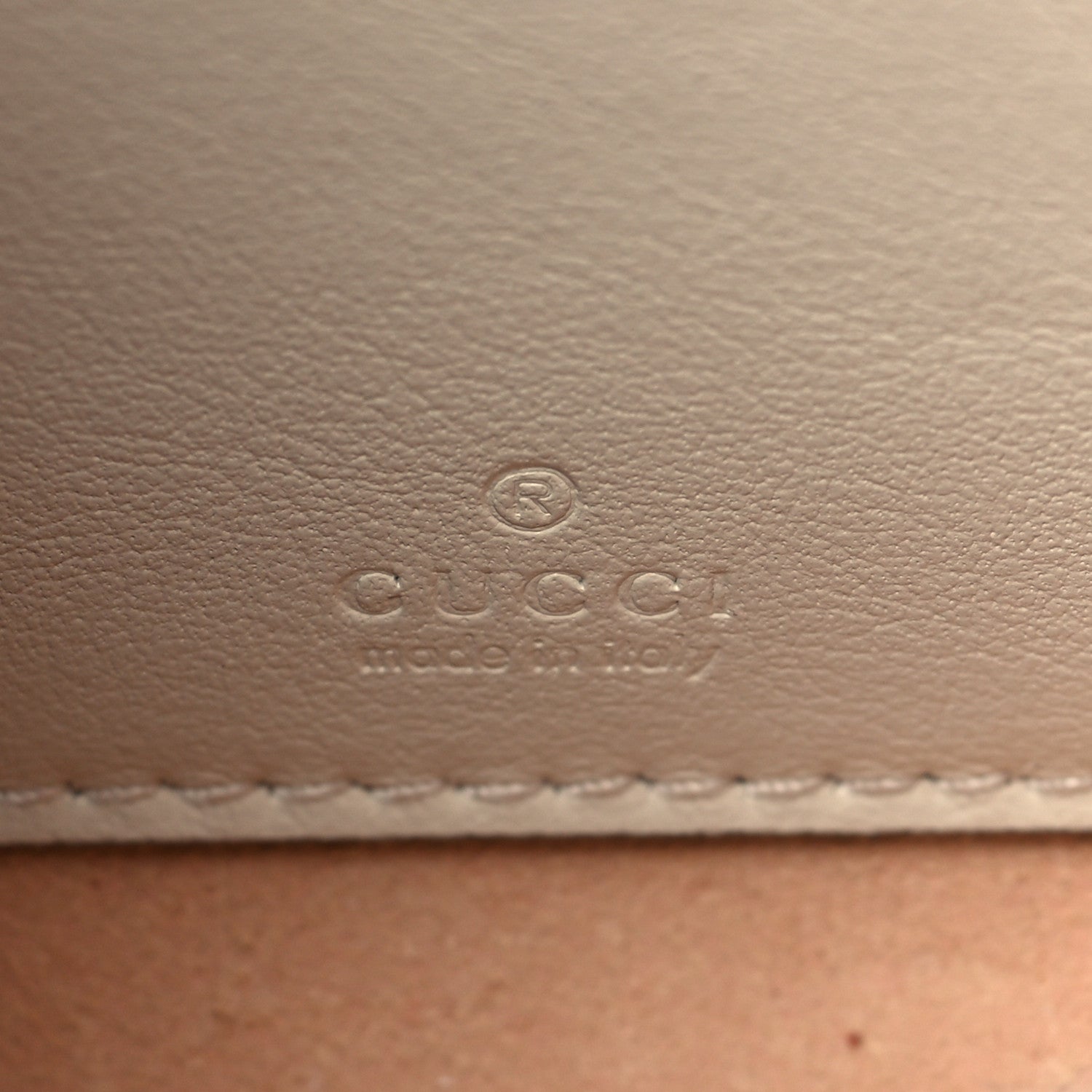 Gucci Textured Calfskin Web Mini Rajah Slim Flap Shoulder Bag Mystic White 6 of 10