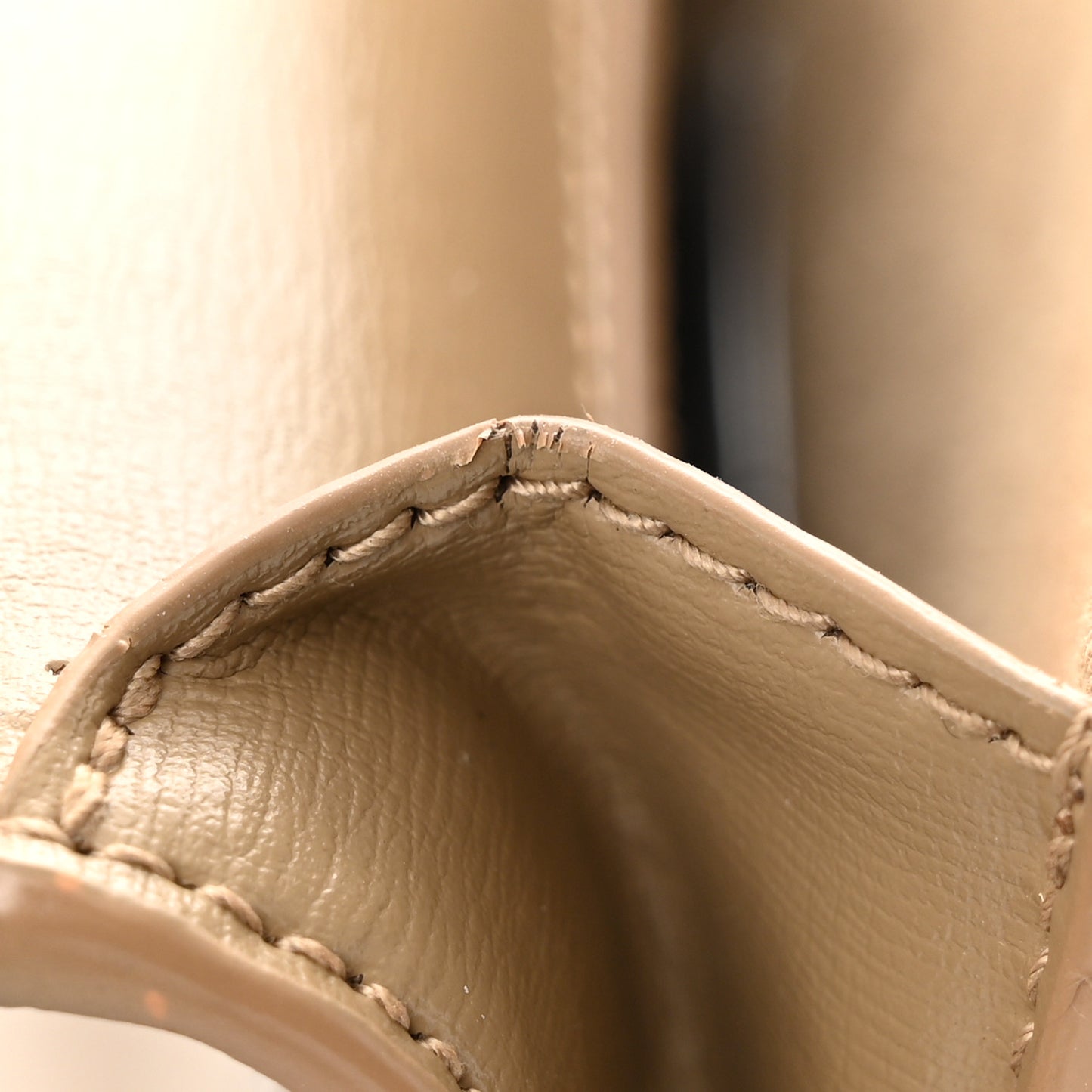 Calfskin Medium Monogram Sunset Dark Latte