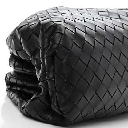 Bottega Veneta Nappa Maxi Intreccio The Pouch Oversized Clutch Black 9 of 10