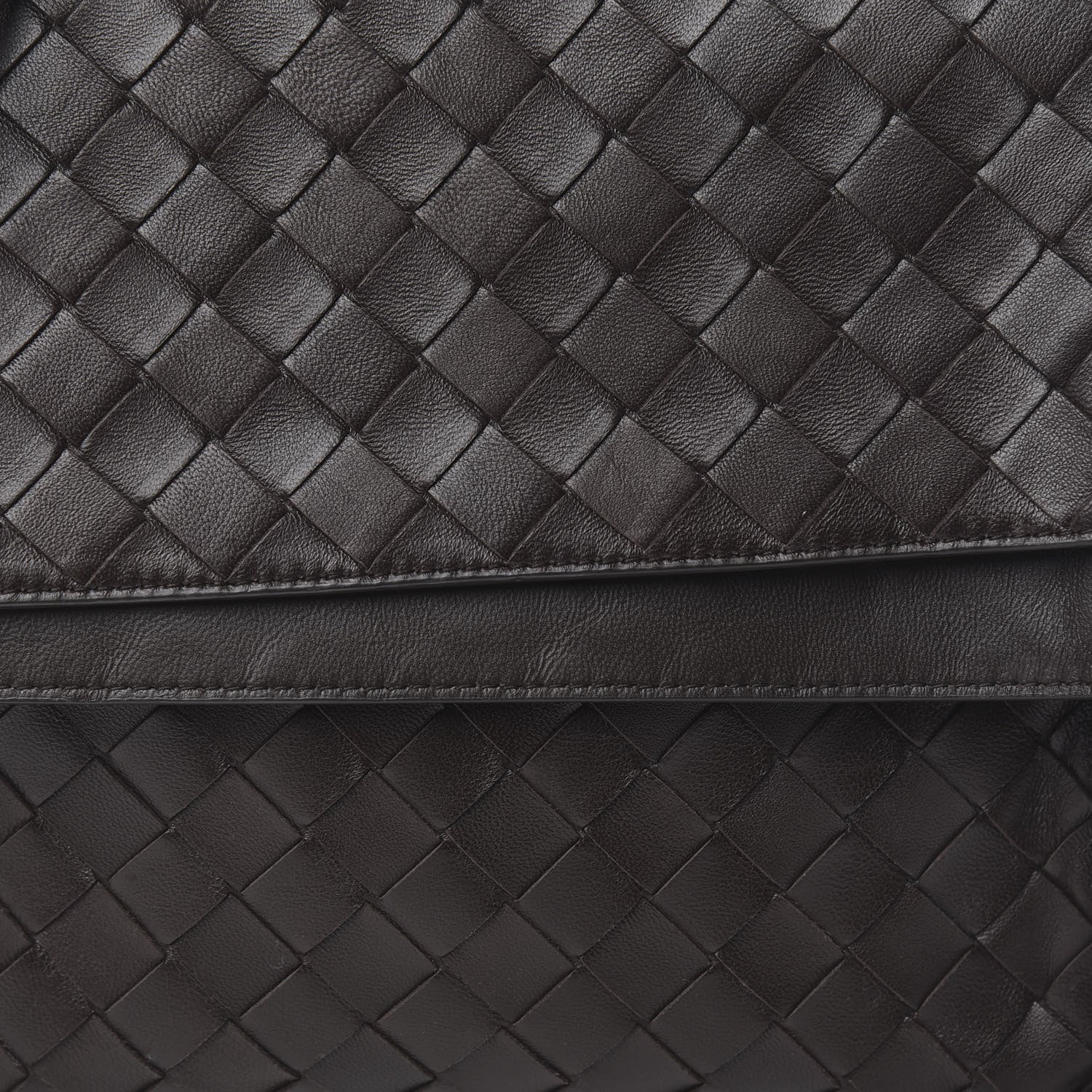 Bottega Veneta Nappa Intrecciato Small Knot Flap Crossbody Fondente 9 of 9
