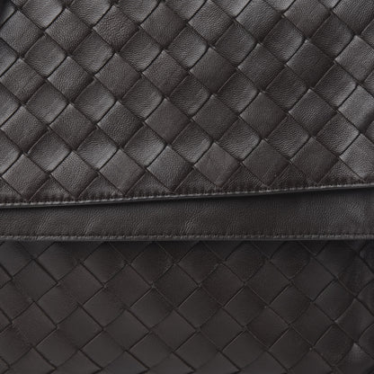 Bottega Veneta Nappa Intrecciato Small Knot Flap Crossbody Fondente 9 of 9