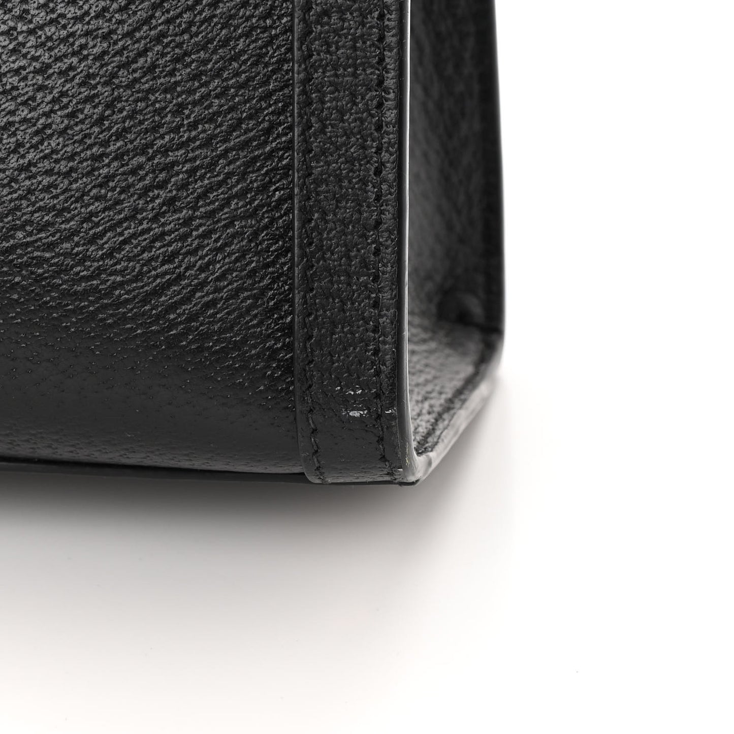 Textured Dollar Calfskin Web Small Diana Tote Bag Black Dusty Grey