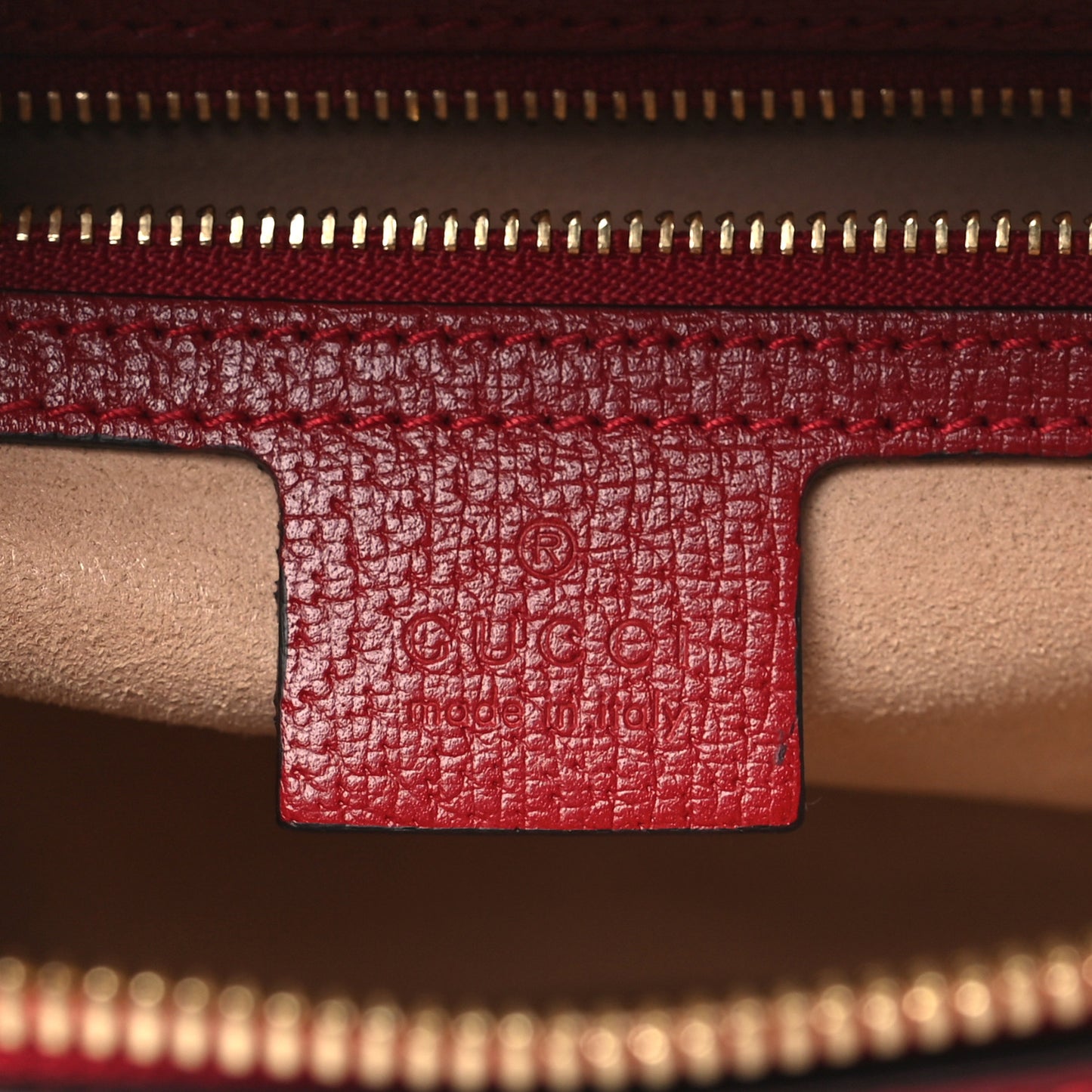 GG Supreme Monogram Flora Web Small Ophidia Top Handle Shoulder Bag Hibiscus Red