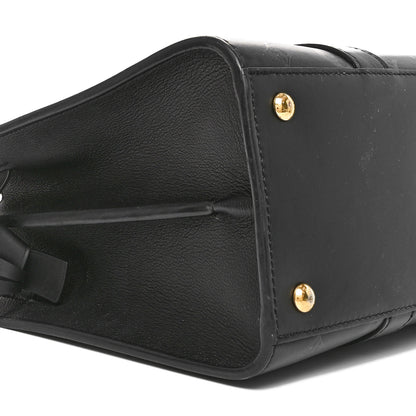 Louis Vuitton Monogram Cuir Plume Very Tote MM Black 8 of 10