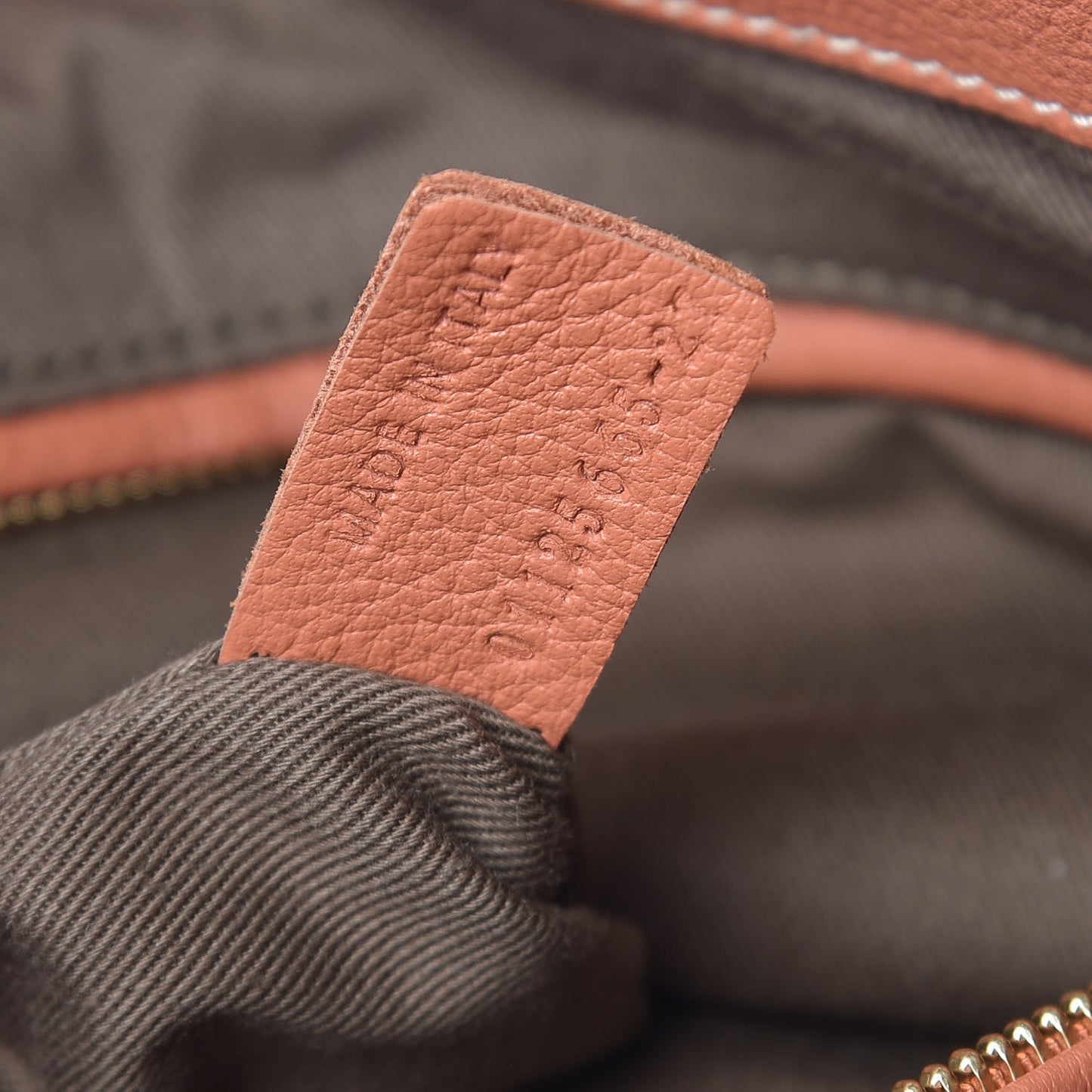 Calfskin Large Marcie Tote Coral