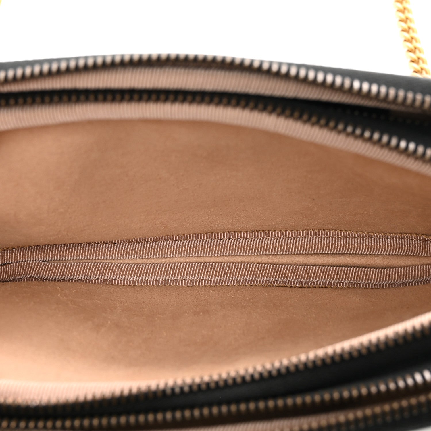 Gucci Calfskin Matelasse Mini GG Marmont Chain Crossbody Bag Black 6 of 10