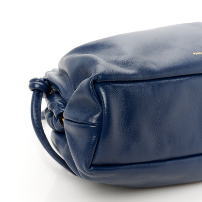 Mansur Gavriel Lambskin Mini Cloud Clutch Blue 9 of 10