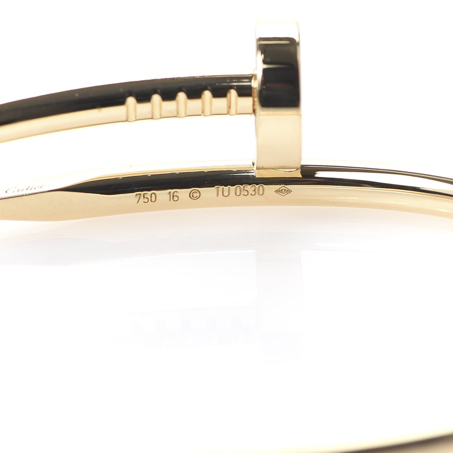 18K Yellow Gold Juste Un Clou Bracelet 16
