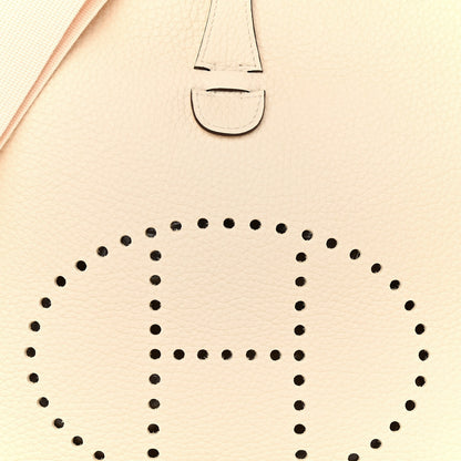 Hermes Taurillon Clemence Evelyne III PM Nata 8 of 12