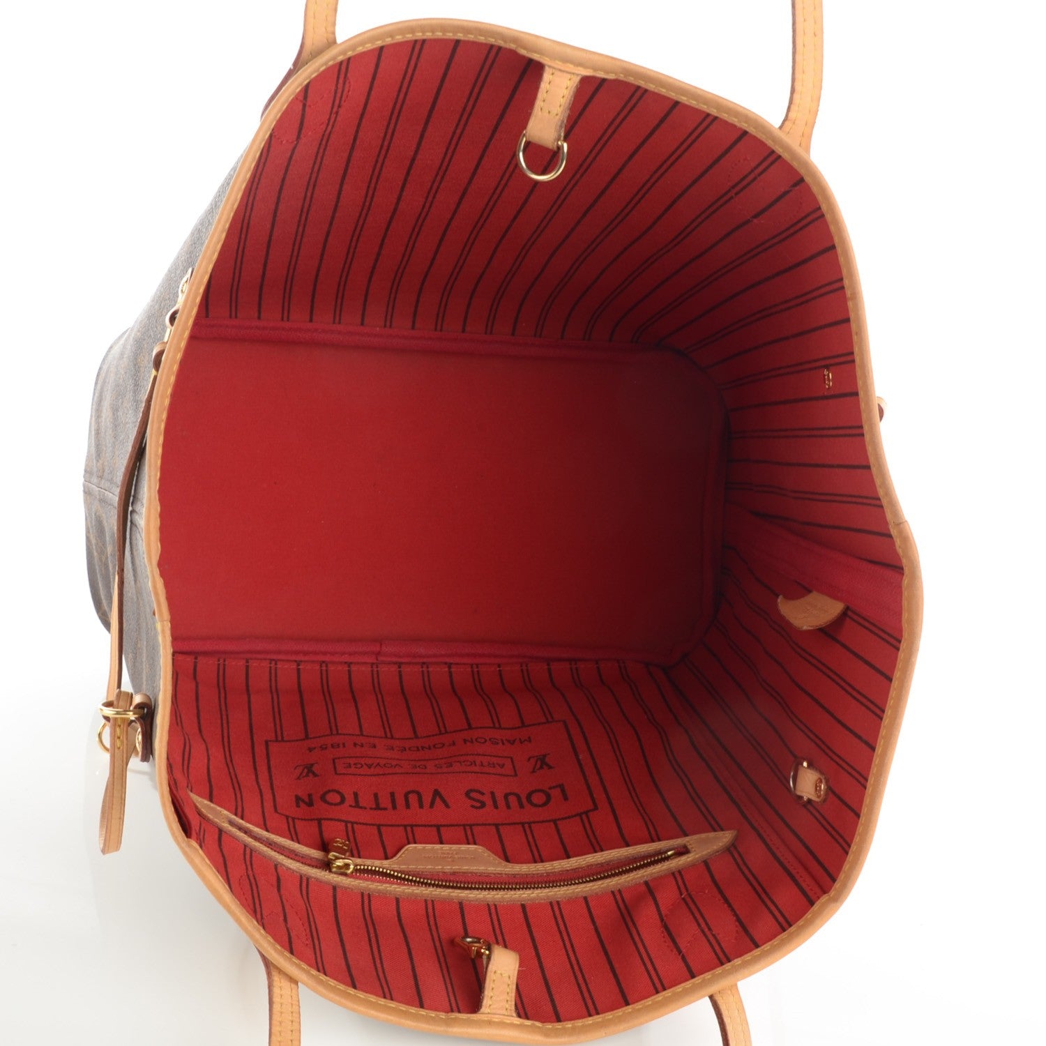 Louis Vuitton Monogram Neverfull MM 6 of 9