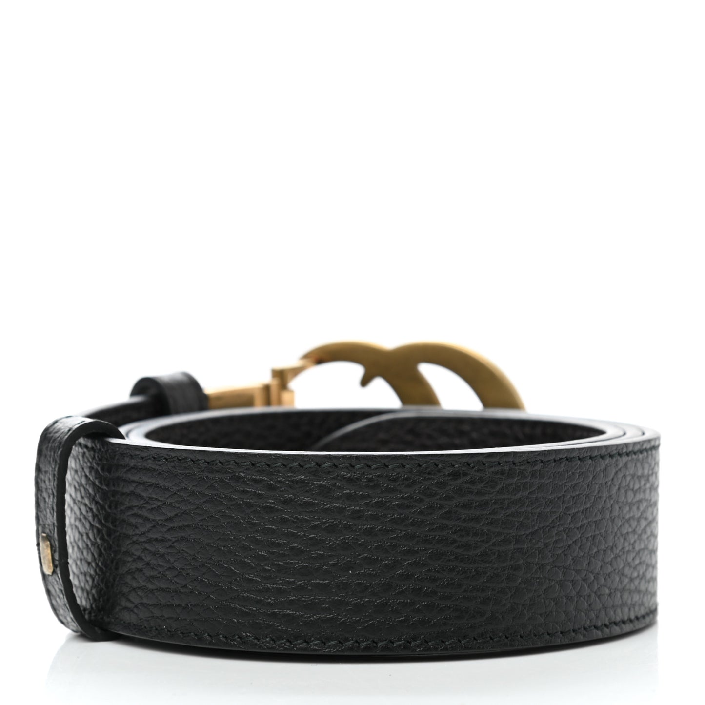 Calfskin Double G Reversible 37mm Belt 90 36 Black Cocoa
