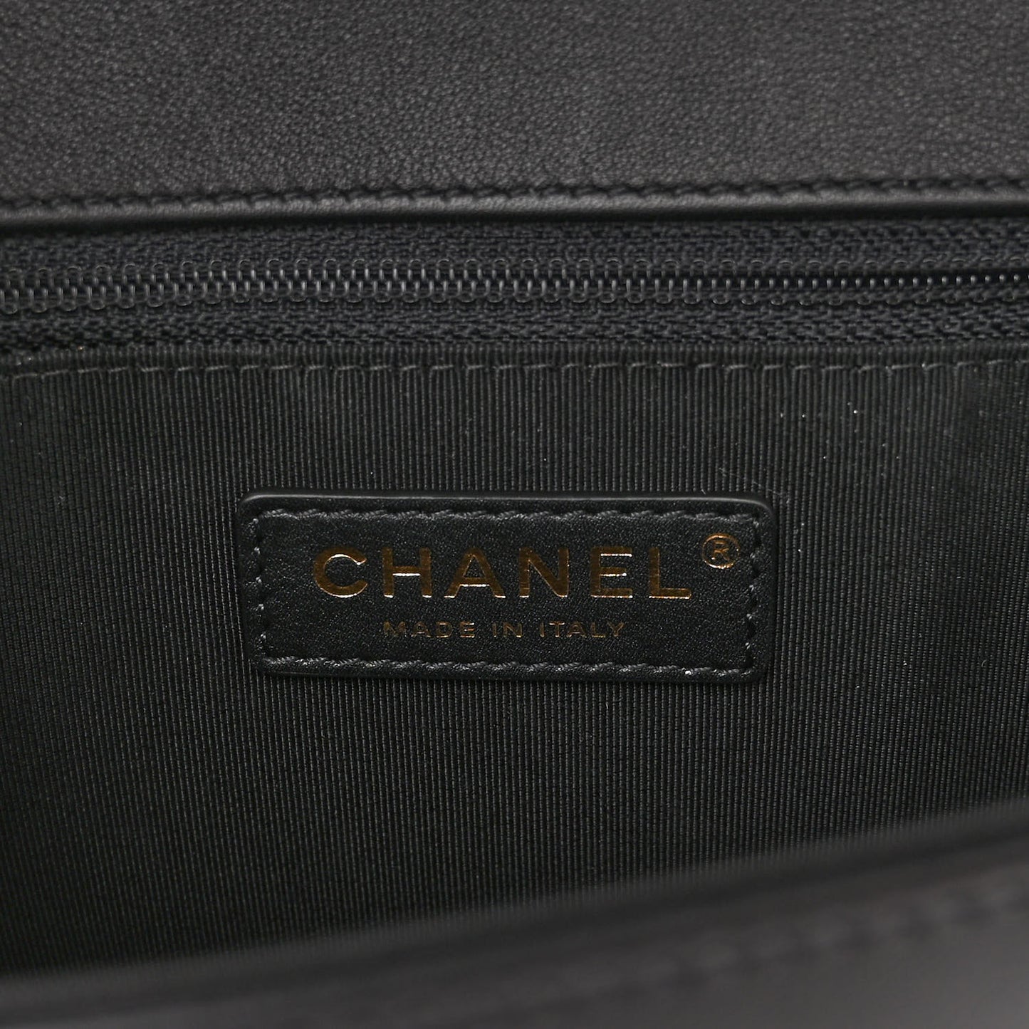 Lambskin Quilted New Medium Boy Flap Black