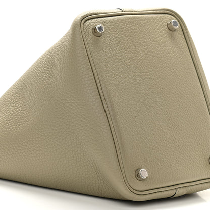 Hermes Taurillon Clemence Picotin Lock 18 PM Sauge 8 of 10