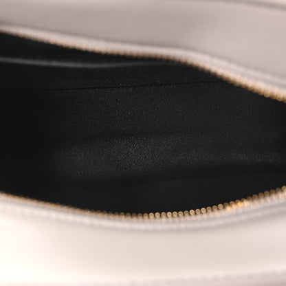 Saint Laurent Calfskin Baby Monogram Downtown Cabas Oyster Grey 5 of 10