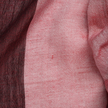 Burberry Modal Cashmere Silk Mega Check Scarf Parade Red 7 of 7
