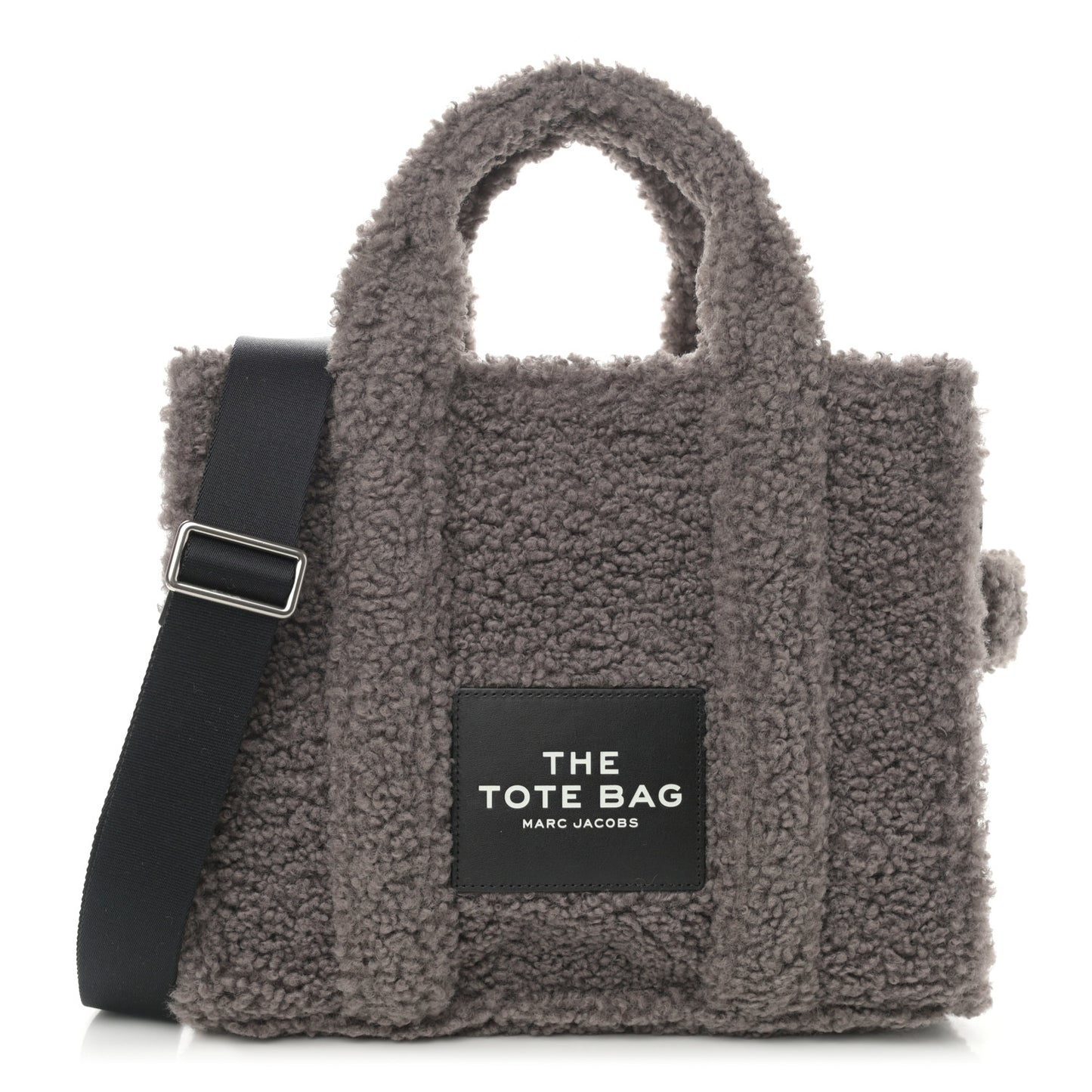 Polyester Cotton The Teddy Traveler Tote Bag Grey
