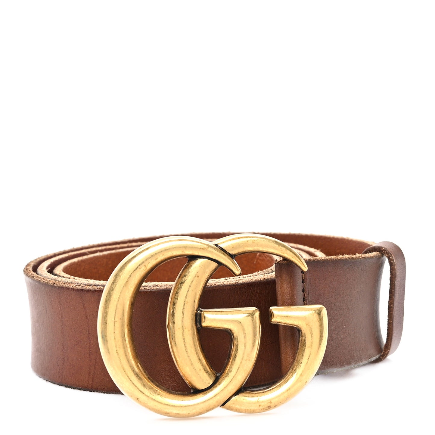 Faded Calfskin Double G 40mm Belt 95 38 Cuir