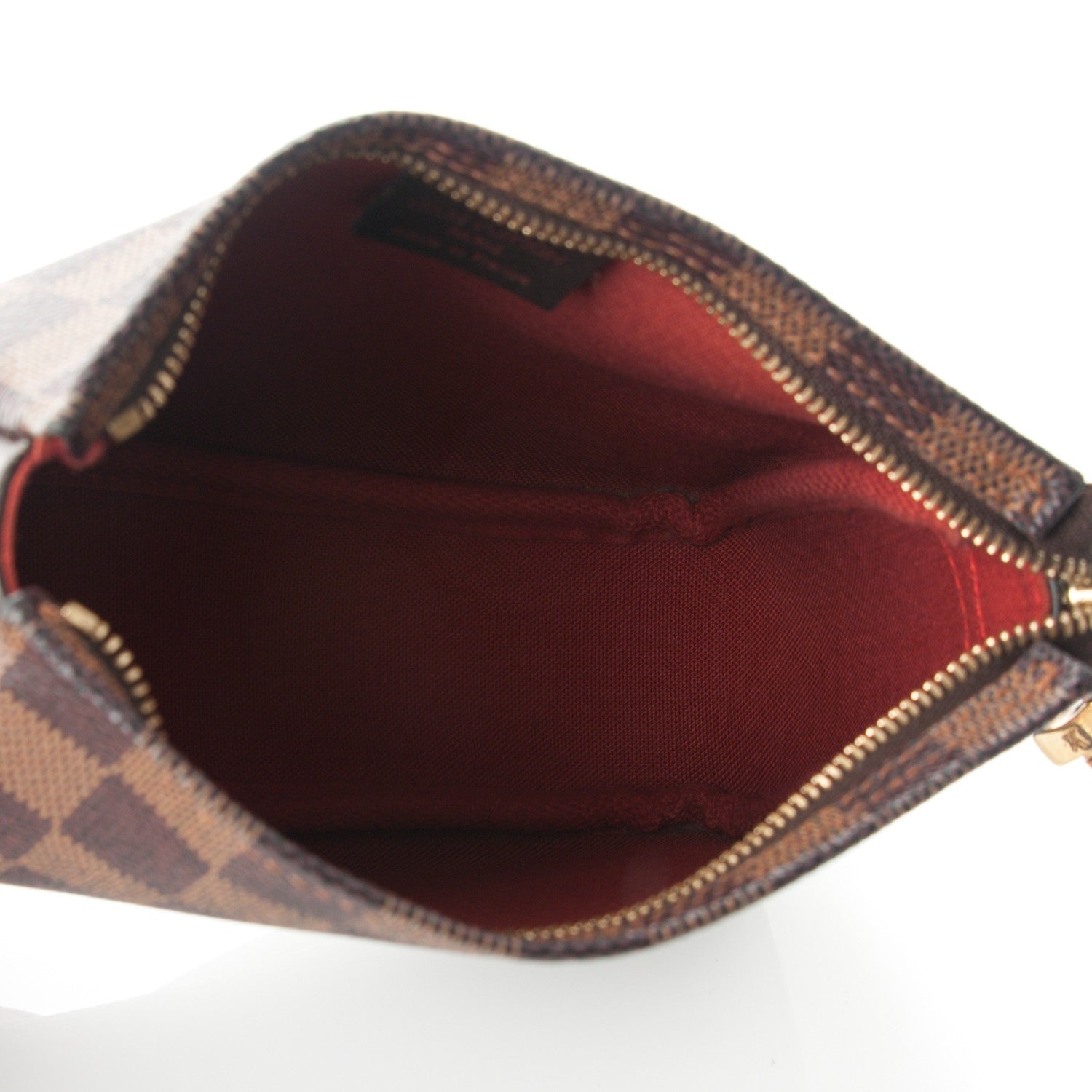 Louis Vuitton Damier Ebene Trousse Make Up Bag Pochette 5 of 7
