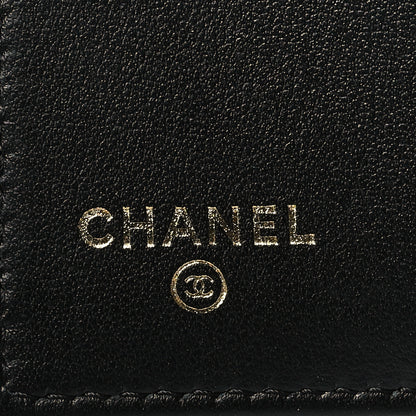 Chanel Caviar Quilted Small Boy Flap Wallet Black 7 of 12