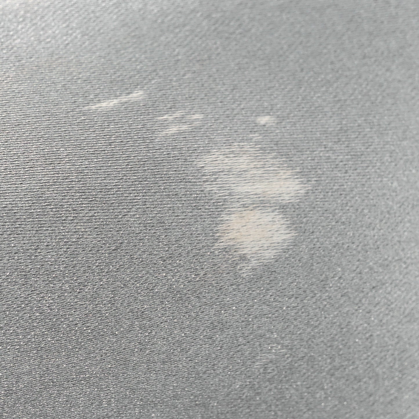 Satin Crystal Heiress Pouch Silver