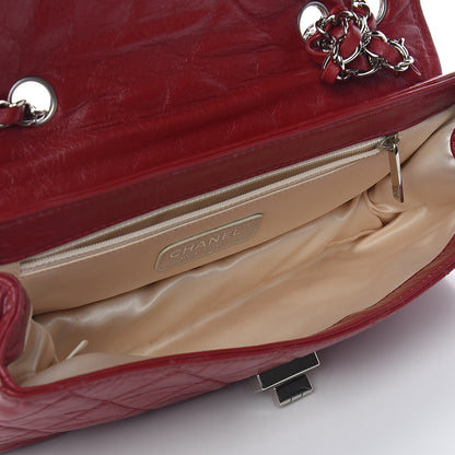Chanel Lambskin Quilted East West Flap Red 5 of 15