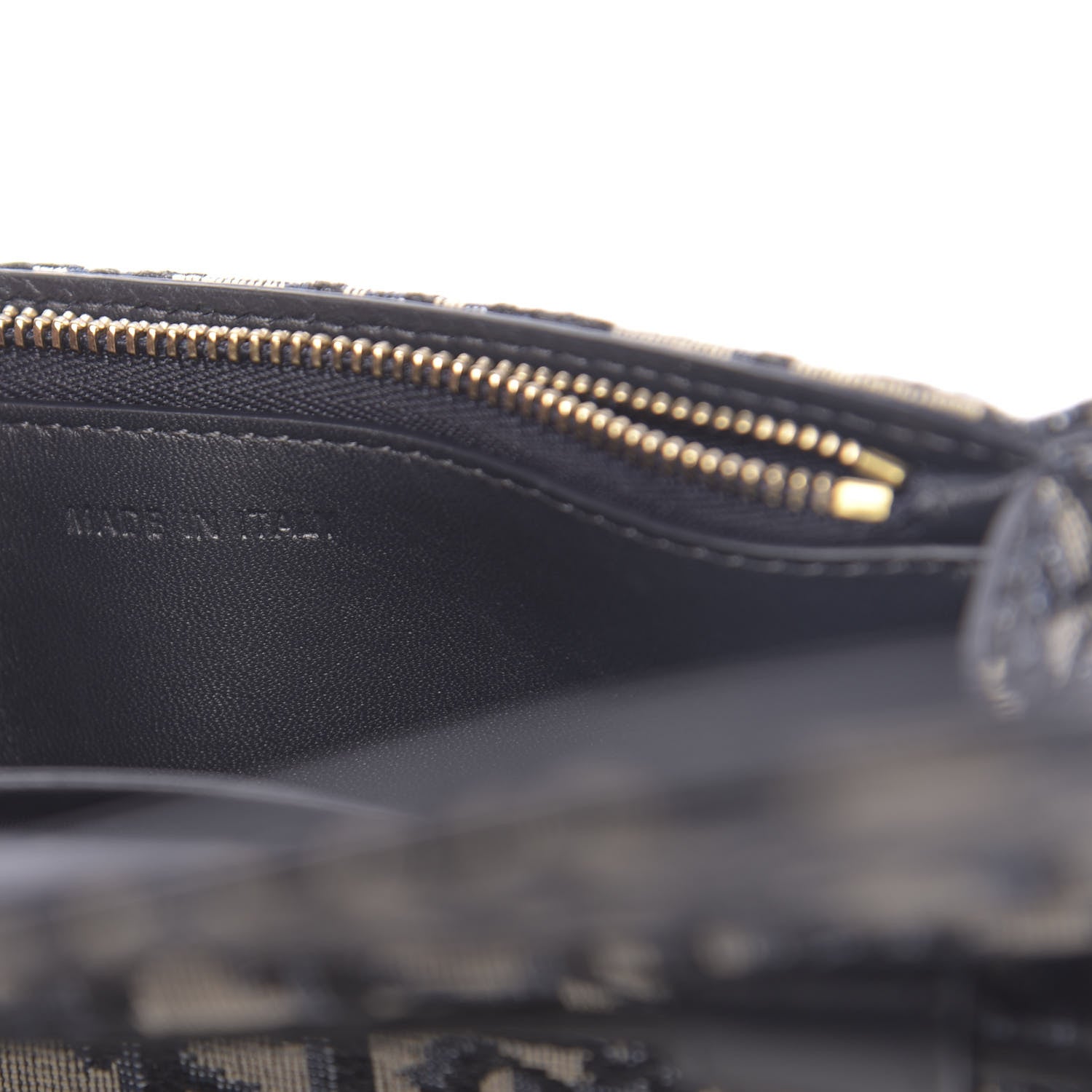 Christian Dior Oblique Saddle Belt Bag Blue 9 of 13