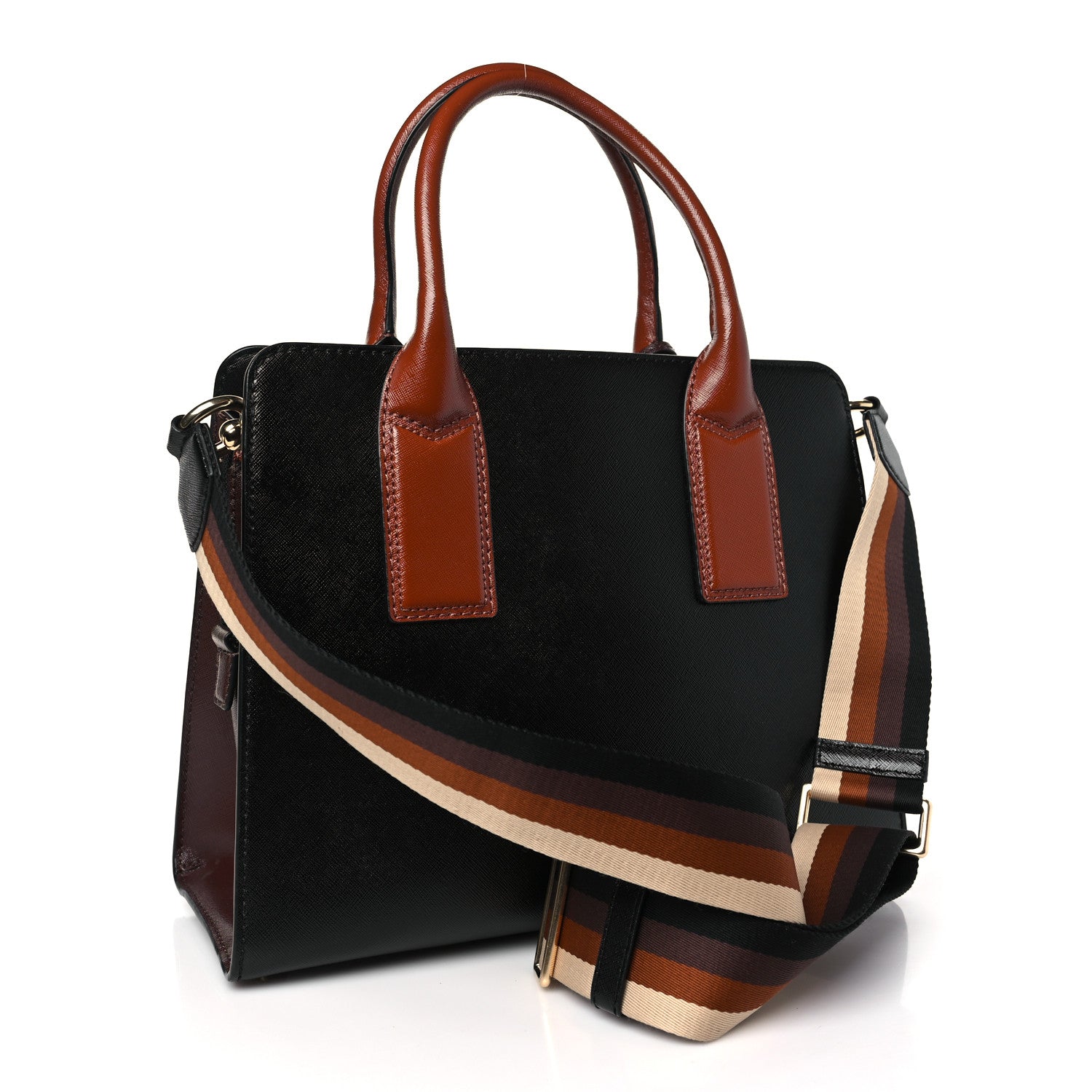 Marc Jacobs Saffiano Big Shot Tote Black 3 of 8