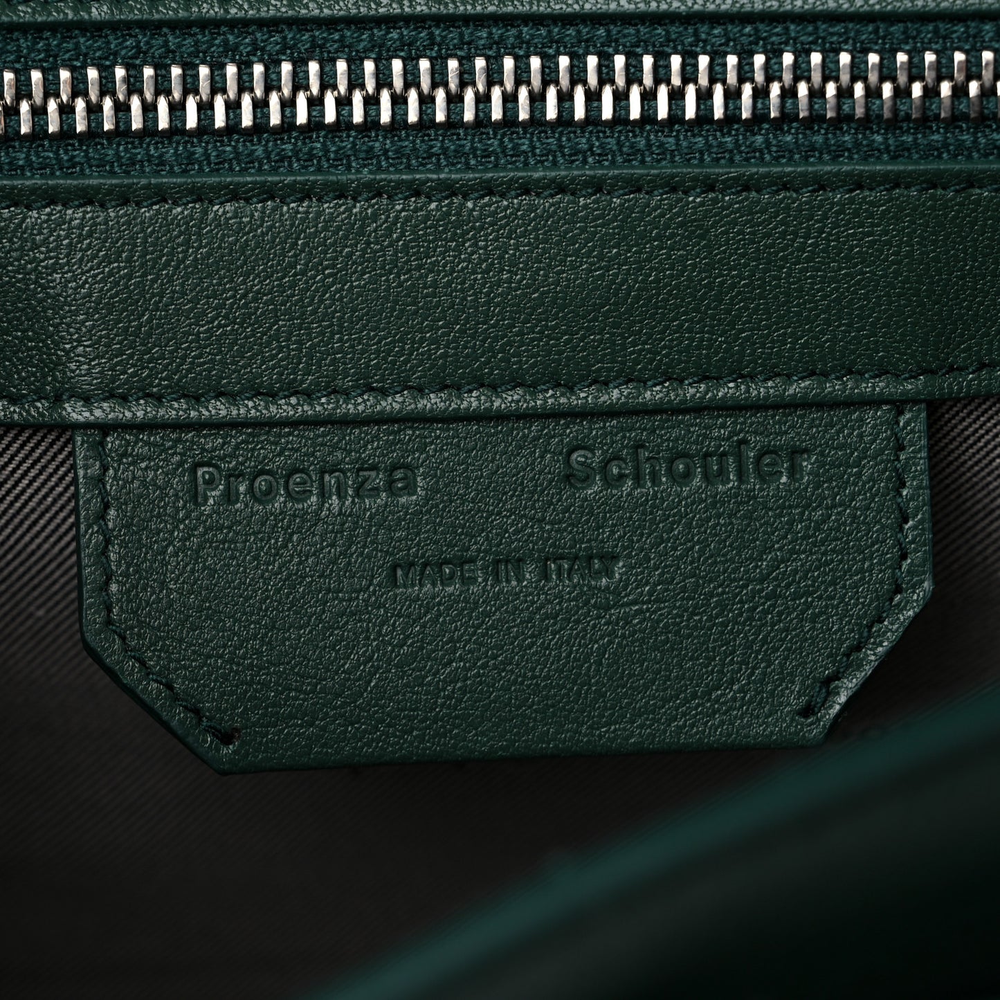Lambskin Tiny PS1 Satchel Dark Teal