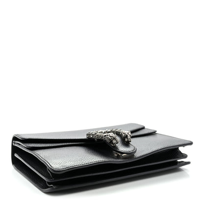 Gucci Pebbled Calfskin Small Dionysus Shoulder Bag Black 4 of 11