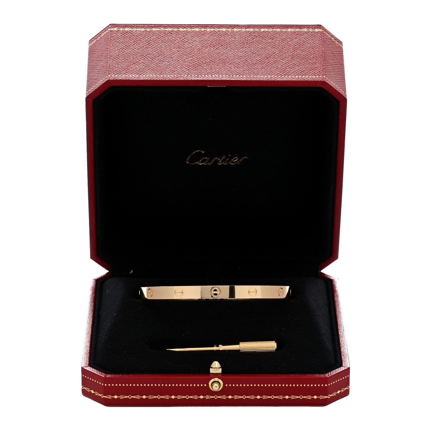 Cartier 18K Yellow Gold LOVE Bracelet 20 5 of 5