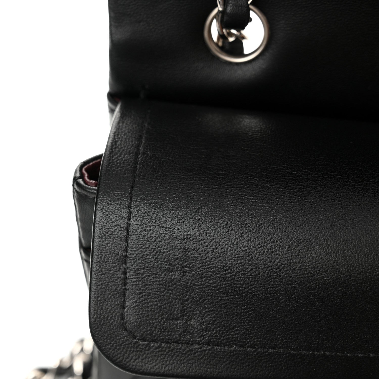 Chanel Lambskin Quilted Small Double Flap Black 12 of 12