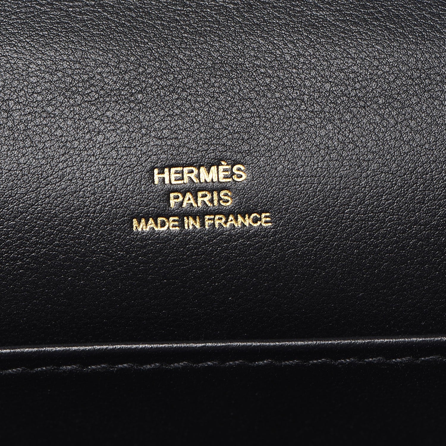 Hermes Swift Kelly Pochette Clutch Black 7 of 28